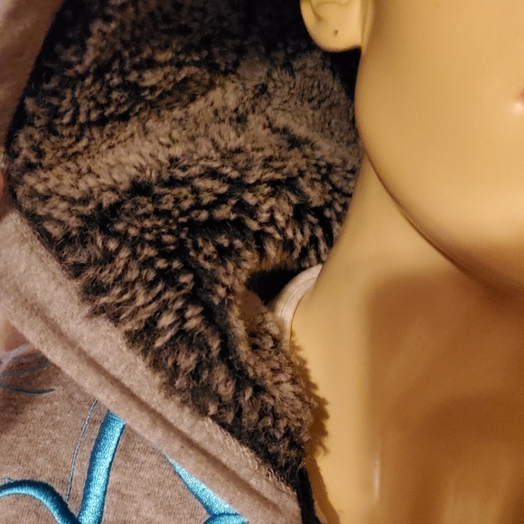 Like New Fox Womens Hoodie Sweatshirt Gray Full Zipper Small - Picture 5 of 7